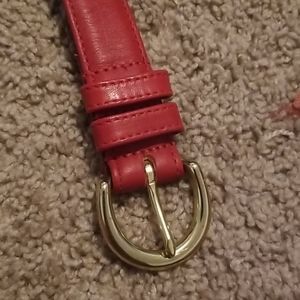 Coach Red Belt M/L